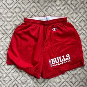 Vintage Bulls mesh shorts